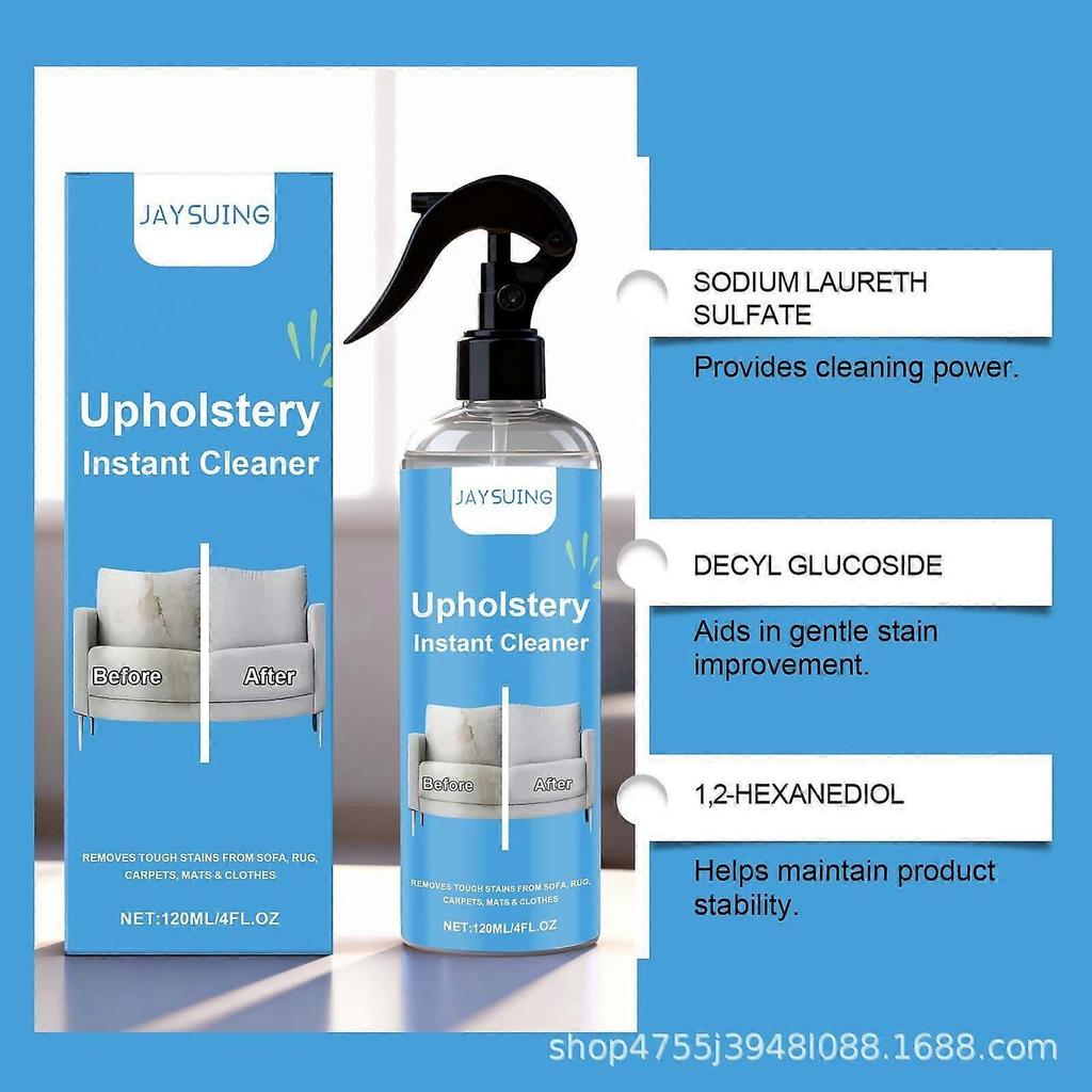 Jaysuing Fabric Cleaner Spray Stain Remover for Clothes Sofa Fabrics