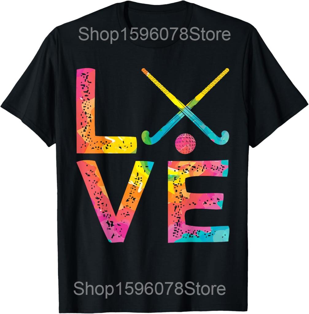 Funny Field Hockey Graphic T Shirts Men Women Pure Cotton Humor Streetwear Tee Shirt Short Sleeve Unisex Gift Idea Clothing