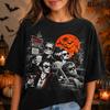 Vintage Monster Motel Shirt, Classic Halloween Monsters Tee, Spooky Motel Graphi