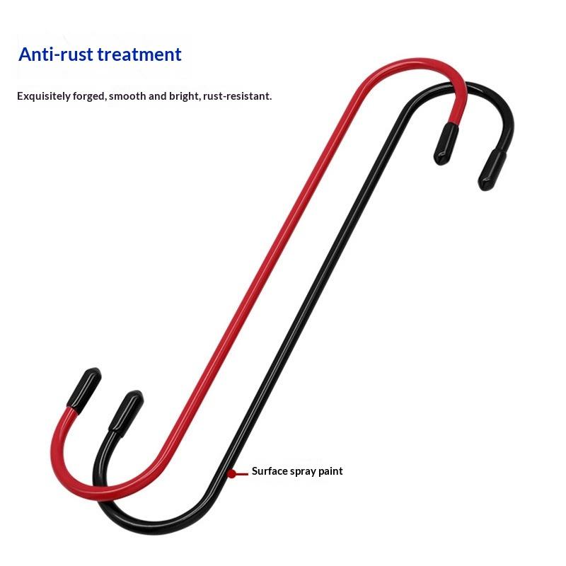 Haki do zacisków hamulcowych samochodowych Wieszaki do zacisków hamulcowych samochodowych Haki z gumowymi końcówkami Uniwersalne narzędzia do pracy przy łożyskach hamulcowych, osiach, zawieszeniu