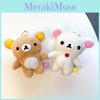 Niedlicher Entspannter Bär Plüsch Anhänger Schlüsselanhänger Entzückendes Japanisches Cartoon Puppen Accessoire Geschenk