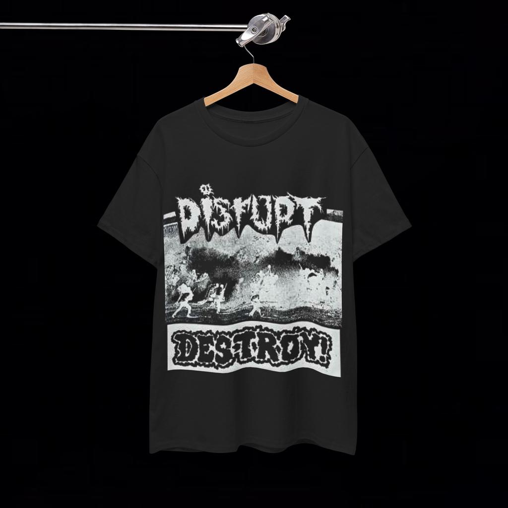 Disrupt Destroy! T Shirt Crust Punk Grindcore Sludge Dystopia Despise You Grunge