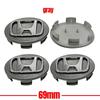 4pcs/set Car Styling Wheel Center Cap Hub Covers Badge Accessories For Honda Civic Fit Jazz Accord Pilot CRV Passport City XRV