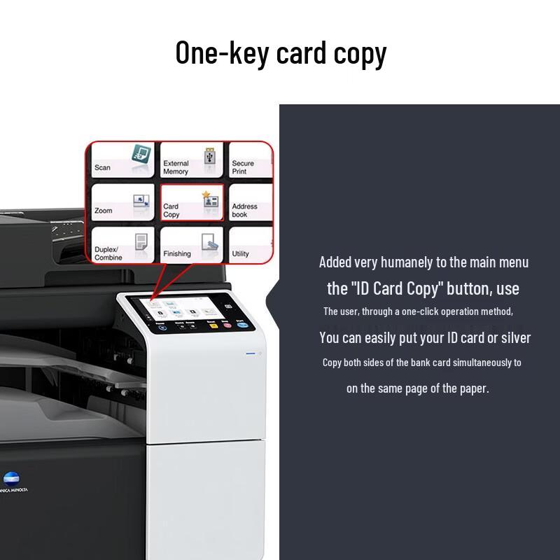 Konica Minolta bizhub C286i A3 Color Laser Multifunction Printer CN plug (adapter included)