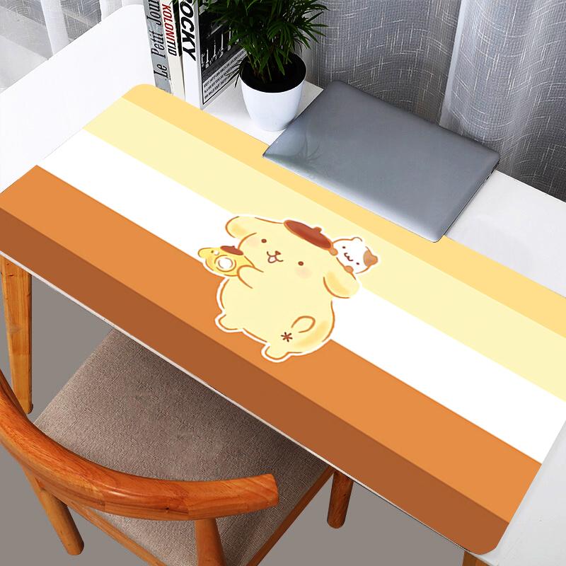 Kuromi Mouse Pad Large Gamer Gaming durable xxl Accessories Speed Keyboard Rubber Lock Edge Desk Mat Laptop mousepad