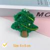 Ornamenti Fai da Te per Albero di Natale - Bambole Peluche Cartoni Animati - Babbo Natale, Renna & Pupazzo di Neve con Cappello & Sciarpa