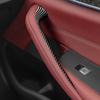 Car Door Handle Panel Cover for BMW 3 4 5 Series G30 G31 2017-2023 Door Pull Handle Cover Carbon Fiber Pattern Auto Accessories