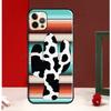 Boho Botanical Leaf Cow Cactus Phone Case For iPhone 11 14 13 Pro Max 12 Mini X XR XS Max 6S 7 8 Plus SE 2020 TPU Cover