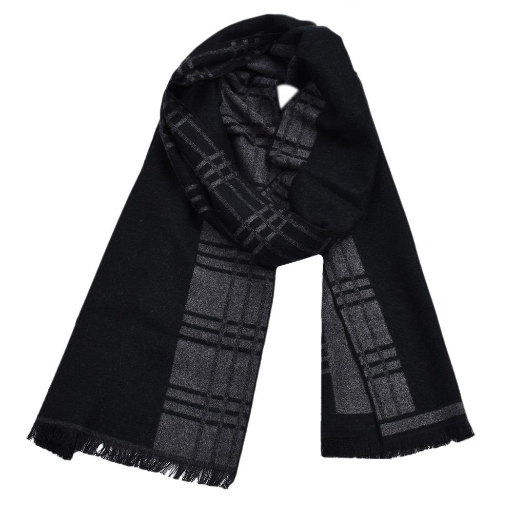 Brand Winter Cotton Scarf Men Scarves For Christmas Gift Plaid Classic Scarf Fashion Male Shawl Scarves