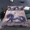 Horse Animal 3D Bedding Double Bed Duvet Cover Set for Adults Soft Home Textile No Sheet Full King Size Decor Bedroom Textile