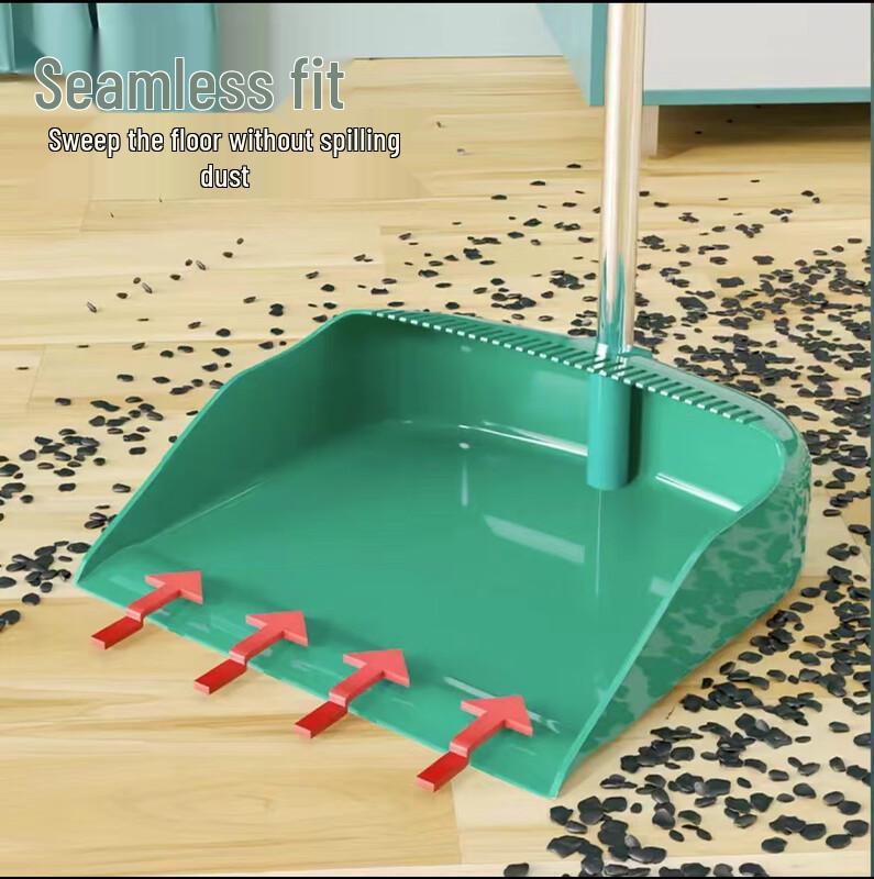 

Household Broom and Dustpan Set with Squeegee