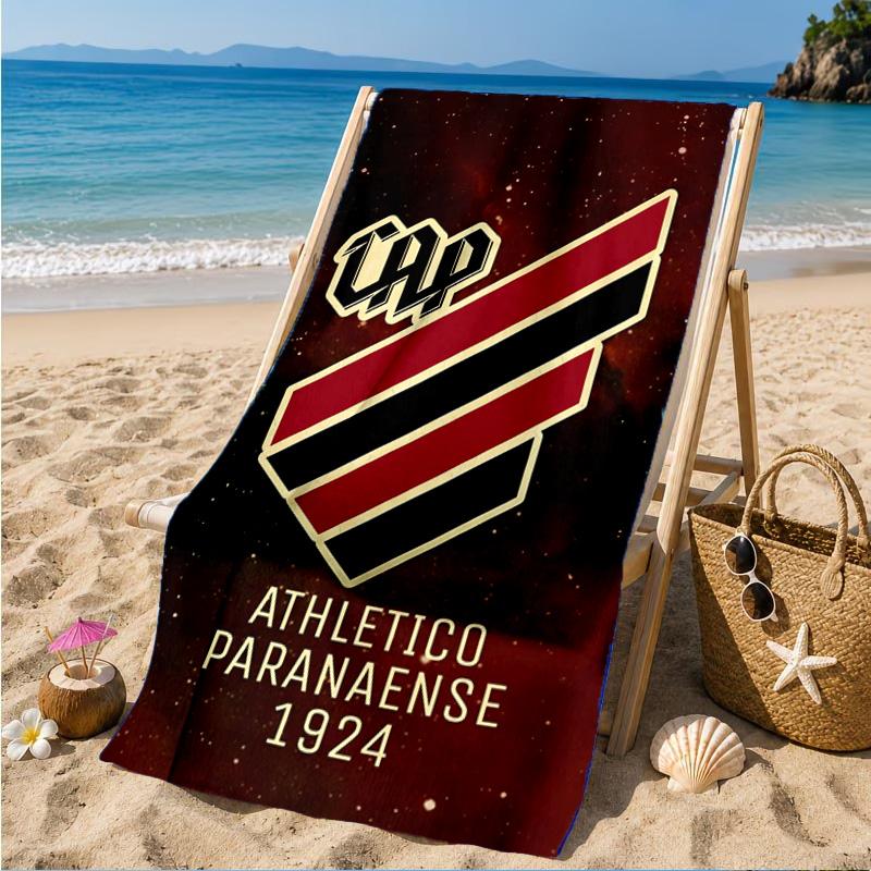 Athletico Football Club Printed Microfiber Beach Towel, Soft And Absorbent, Quick-Dry, Ideal for Summer Travel, Beach Essential, Swimming Pool