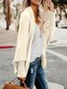 Plus-Size Knit Batwing Shawl in Navy