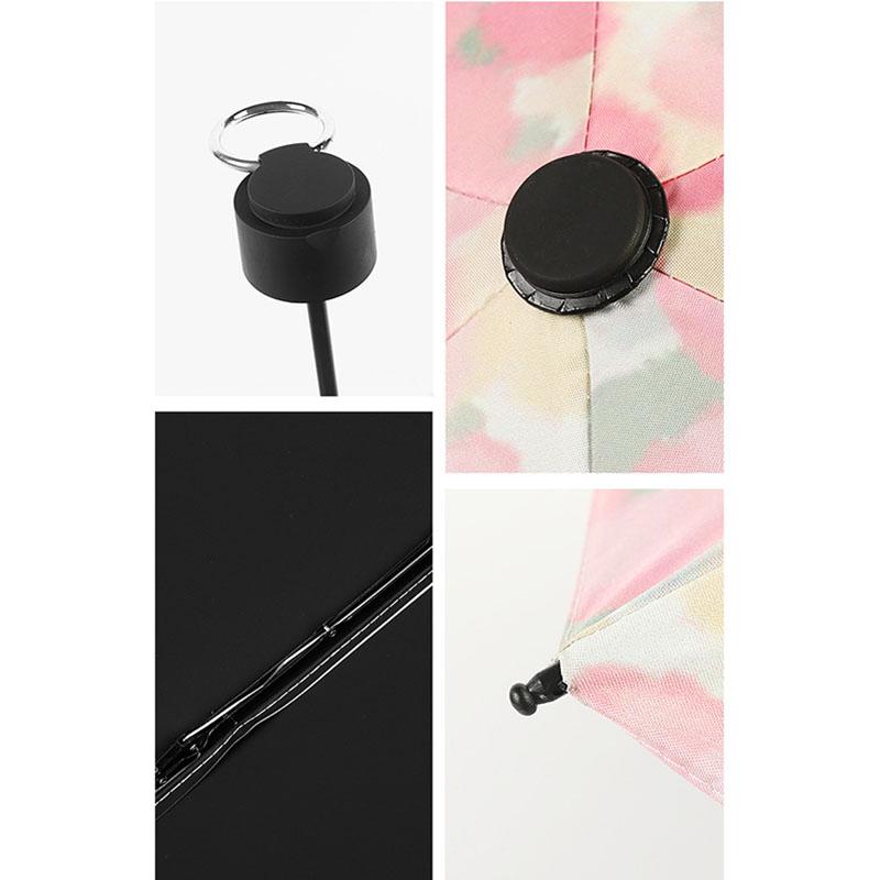 6 Ribs Mini Umbrellas Windproof Anti-UV Protection Sun Umbrella For Women Portable Travel Rain Girl's Umbrella Pocket Parasol