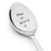 Engraved Design Key of Love Spoon Personalized Text Love Letter Spoon  Romantic Gift