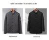 Men's Thickened Fleece-Lined Winter Jacket for Middle-Aged & Elderly: Warm Cotton Padded Coat