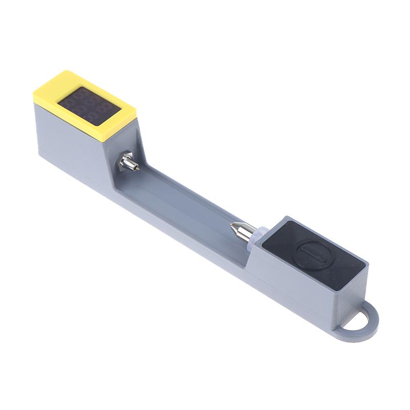 Tester de rezistență internă Vr452 DC 4-12V Afișaj digital dublu de 0,56 inci Tester de tensiune și rezistență internă a bateriei