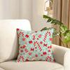 Merry Christmas dear Santa Claus Cushion Cover Reversible Plush Pillow Cover Soft Fluffy  Home Decor for Sofa Bedroom