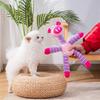 35cm Tooth Cleaning Pet Companion Toy Interactive Cats Toy Portable Plush Dogs Toy