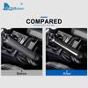 Real Hard Carbon Fiber Replace Cover for Subaru WRX 2014-2020 Forester 2008-2019 LHD RHD Car Handbrake Grips Cover Interior