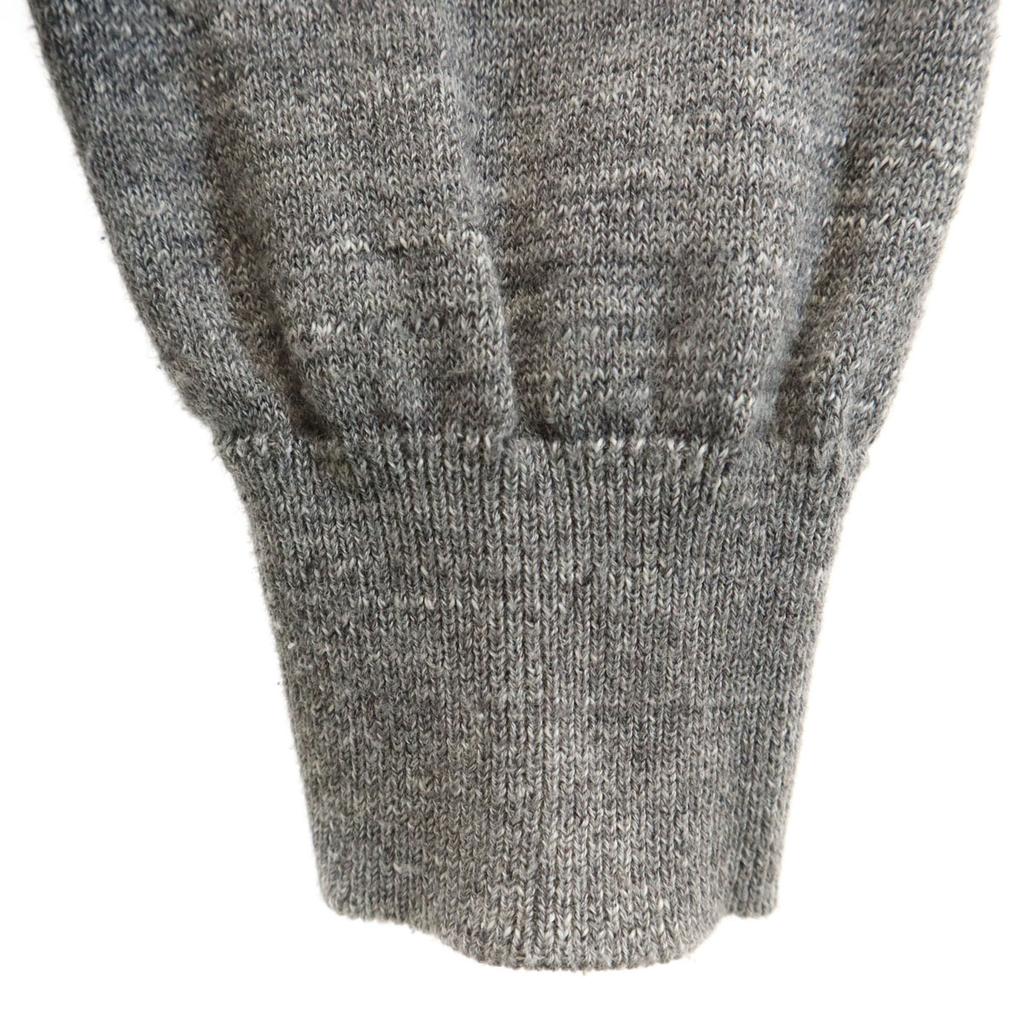 DENHAM Long Sleeve Open Color Cardigan S Gray Knit Men's Used