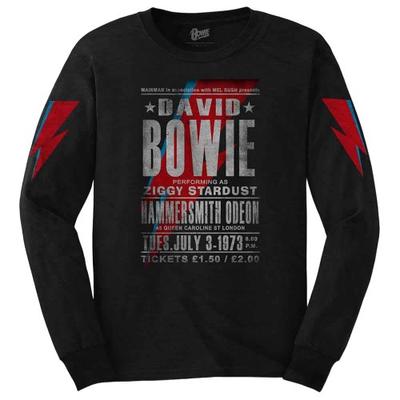 Unisex Adult Hammersmith Odeon Sleeve Print Long-Sleeved T-Shirt