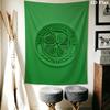 Celtic Football Club Wall Tapestry Aesthetic Wall Hanging Printed Fabric Blanket Decorative Tapestries for Bedroom Living Room Home Decor