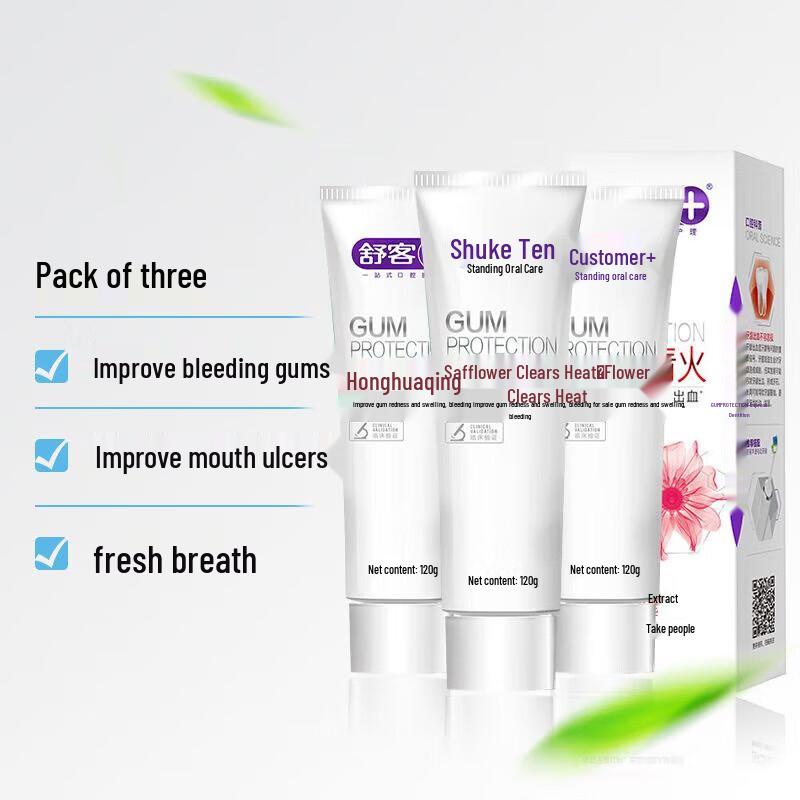 

Shuke Red Flower Gum Care Toothpaste