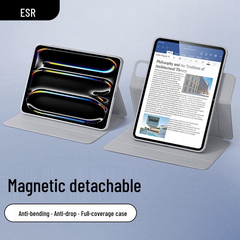 

Магнітні чохли-книжки та знімні чохли ESR для iPad iPad Pro 11 (2025/24)