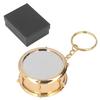 Snare Drum Key Chain Brass Portable Simulated Exquisite Drum Musical Instrument Key Ring Birthday