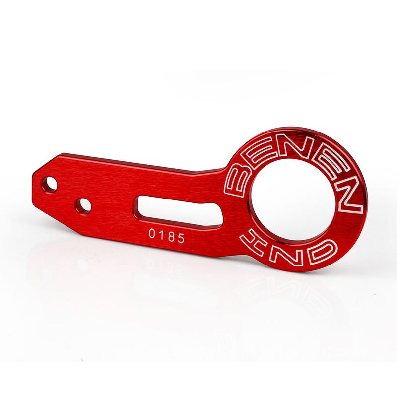 RASTP-1 Set Universal Aluminum Alloy Racing Rear Tow Hook Rear Tow Hook for Honda Civic Benen 0185 RS-TH002