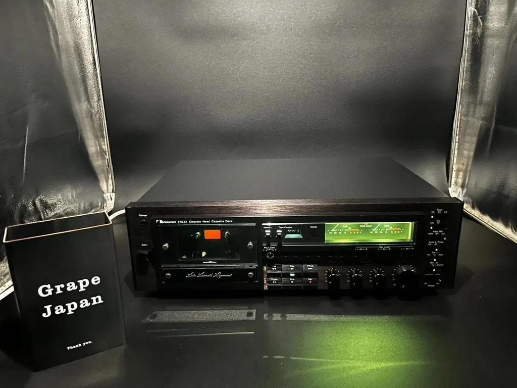 Nakamichi 670ZX Discrete Head Cassette Deck