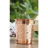 Copper Glass Tumbler Cup With Lid, Drinking Serving Water, Yoga Ayurveda, 300 ML
