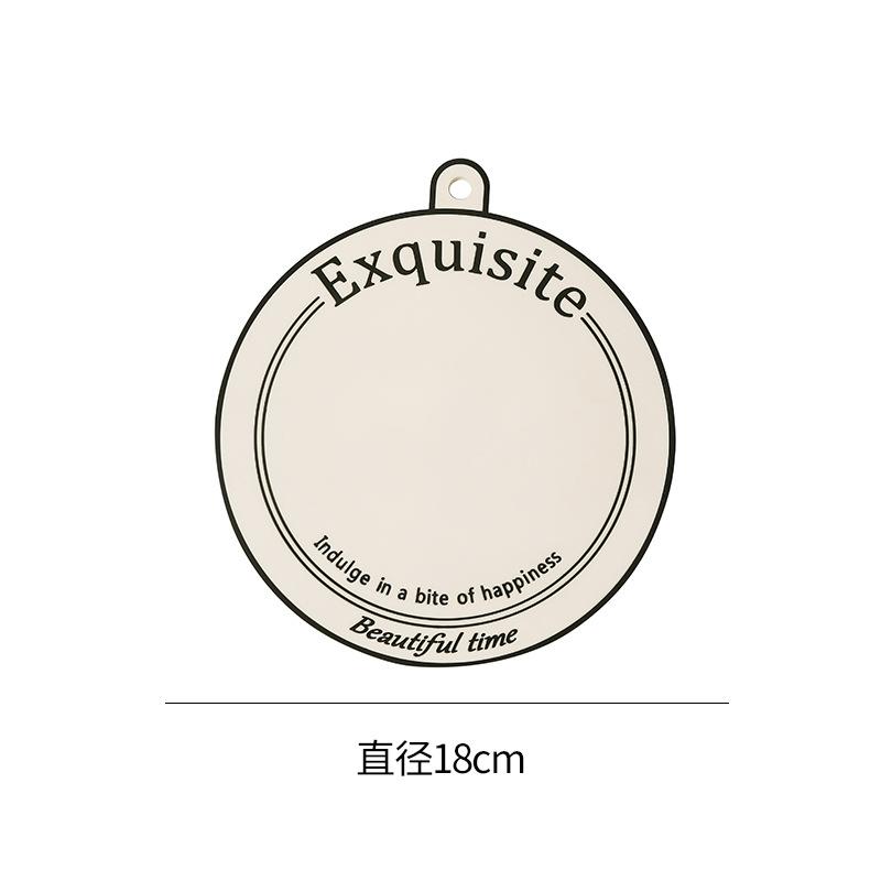 

Light Luxury Style Placemat Insulation Pad Anti-scalding Table Classy Coasters Plate Mat Pot and Bowl Mats Protective Coasters 18x18cm 1pc