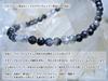 stone for and Tourmaline Bracelet for Men and Women Natural Power Stone Black Tourmaline 4mm Round Cut 18cm Kanoishi [Guardian mind, body, healing] -