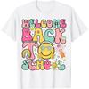 Retro Groovy Welcome Back To School Teacher Appreciation T-Shirt