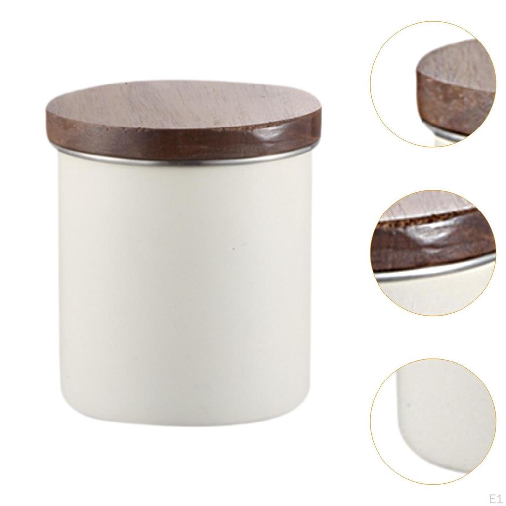 Food Container Airtight Kitchen Jar Tea Coffee Powder Storage Canister for Bath