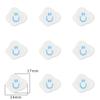 5pcs/Bag Smile Beads Ceramic Porcelain Clouds Hearts Stars Round Beads Charm For DIY Bracelet Jewelry Making Accessories