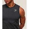 Gymshark Vital Seamless Tank Black Silhouette Grey A2b4y Bbmw