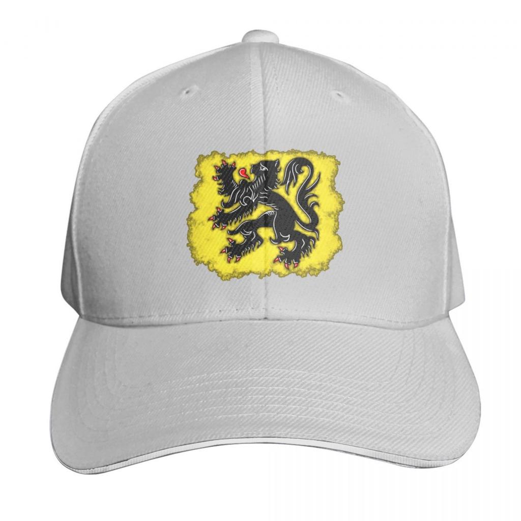 The Black Lion of Flanders Flemish Nationalism Baseball Cap Beach Outing Hat Luxury Brand Hood New In The Hat Women Hats Unisexs