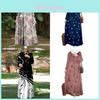 Religious Tribal Maxi Dress With Printed Fabric For Formal Events And Home Use