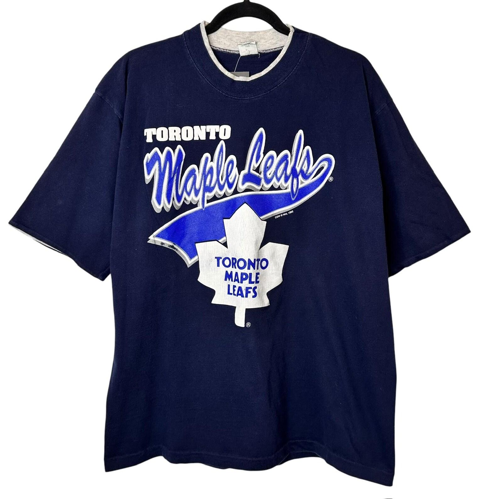 1992 Toronto Maple Leafs T shirt Sz L (A8284) S