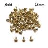 50pcs Metal Ultra-small Buckle 1.5/2.0/2.5mm Mini Eyelet Buttons Snap DIY Doll Belt Buckles Bag Shoes Clothes Sewing Accessories