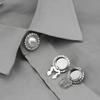 Gifts Round Rhinestone Cufflinks Rhinestone DIY Button Cover Beads Sewing Accessories Decorative Buttons Evening Wear