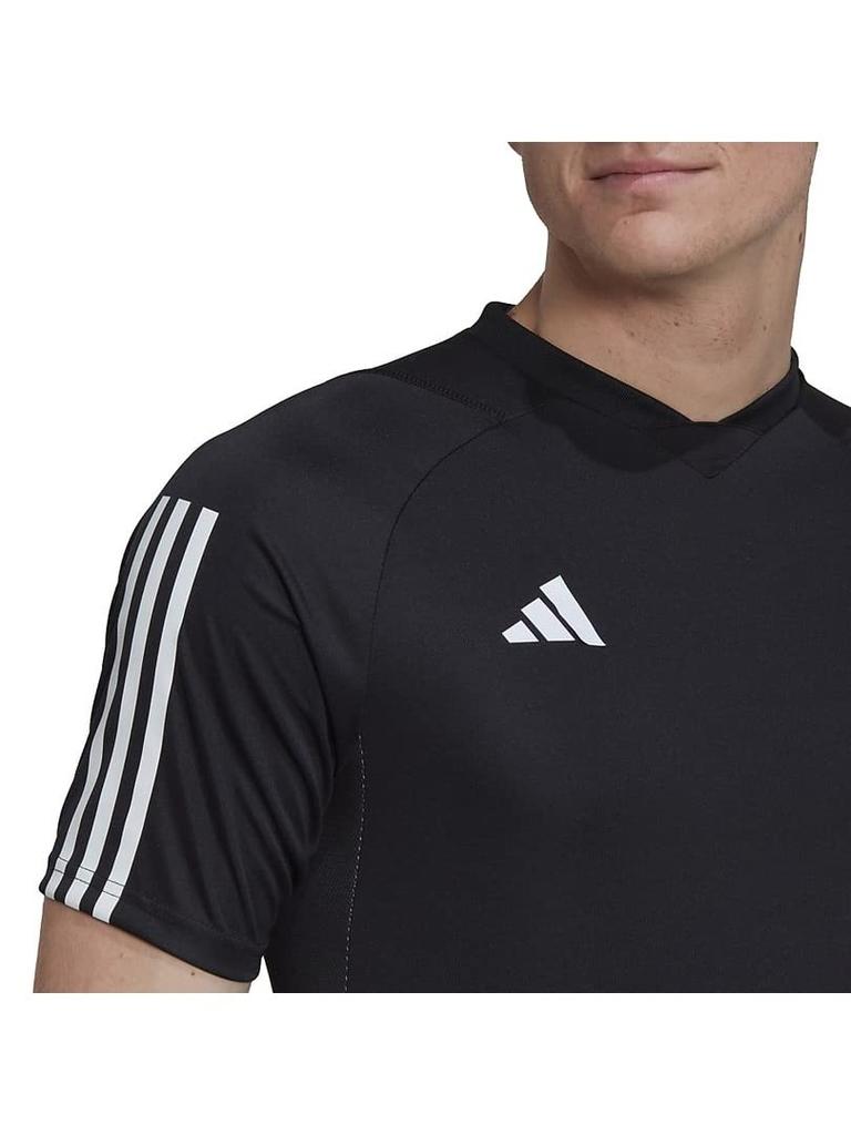 Adidas Tiro 23 Competition Jersey Soccer Short Sleeve Black Size 2XL T-Shirt, Men's, (DD442), (HK7638)