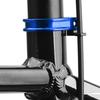 31.8 34.9mm Aluminum Alloy Ultralight Bike Seat Tube Lock Clip Bicycle Seatpost Clamp(Blue 31.8mm )