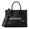 Logo brand Mirella accesorii aurii închidere cu fermoar geantă tote din piele de vacă geantă tote geantă de cumpărături geantă de mână de umăr crossbody mică pentru femei negru