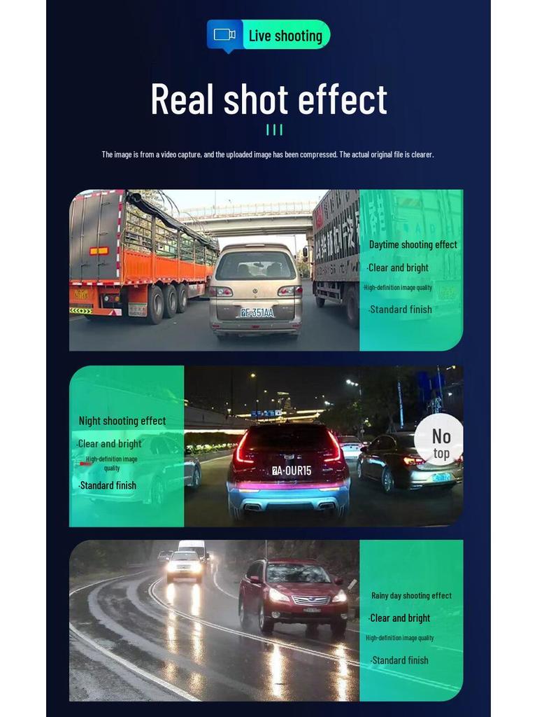 2023 Model Envision S/Plus Dash Cam - No Wiring Needed