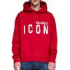 DSquared2 Mens Icon Logo Cool Fit Hoodie