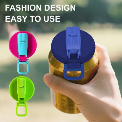 Coperchio per Lattina Portatile Riutilizzabile Coperchio per Lattina di Bevande Tecnologia di Sigillatura Marcatore Coperchio per Lattina per Riunioni di Famiglia Diametro 2,24" Adatto alla Maggior Parte delle Lattine